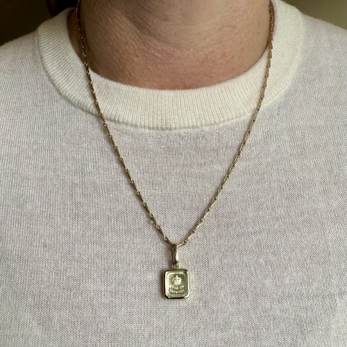 We Live Happily Pendant