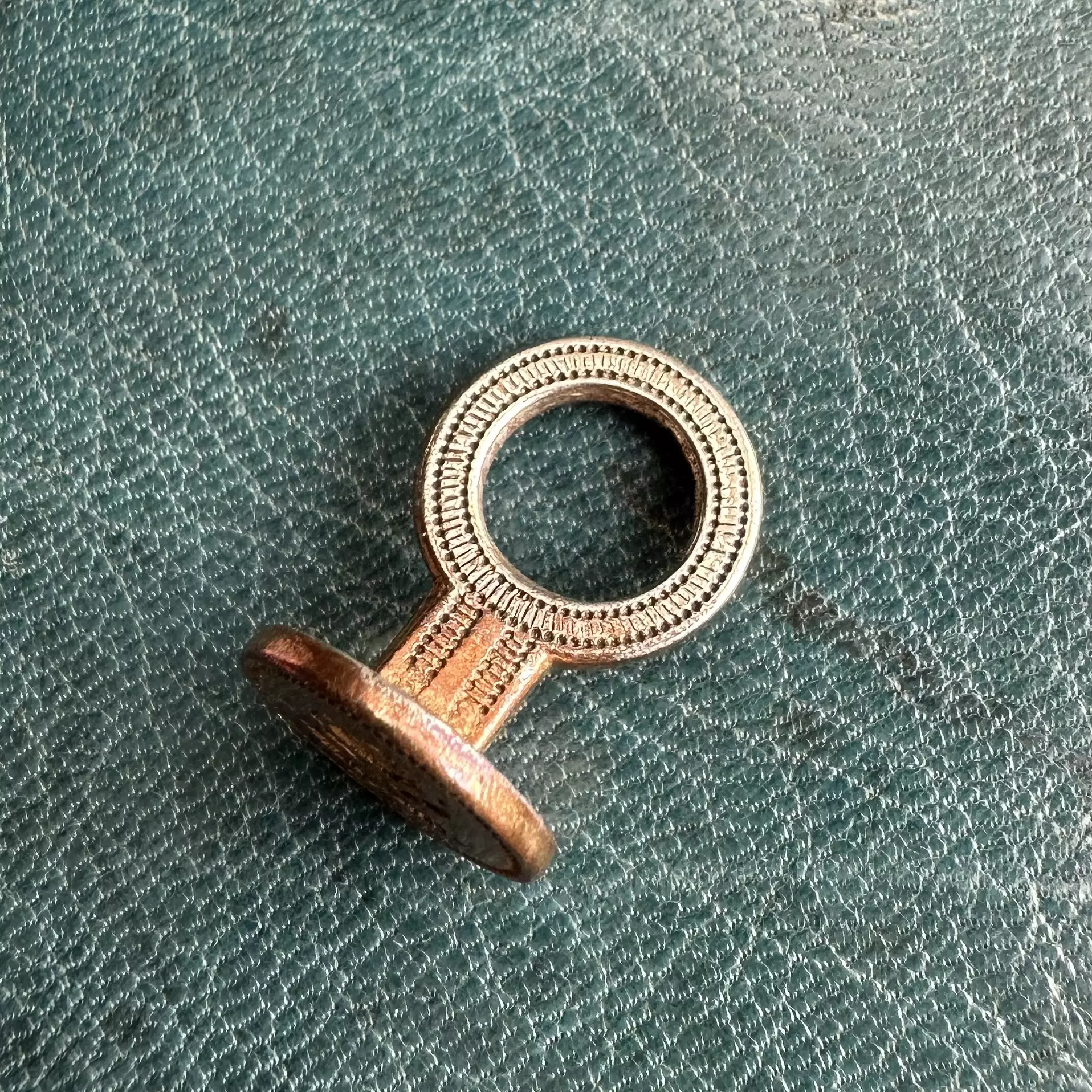 Bicolour Metal Rose Fob Seal - Image 4