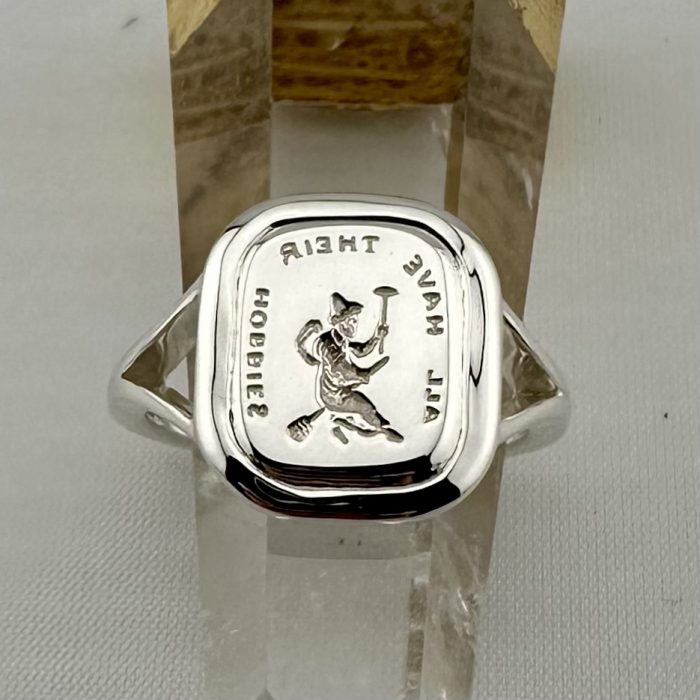 The Witch - Made To Order Intaglio Ingot Ring - Image 3