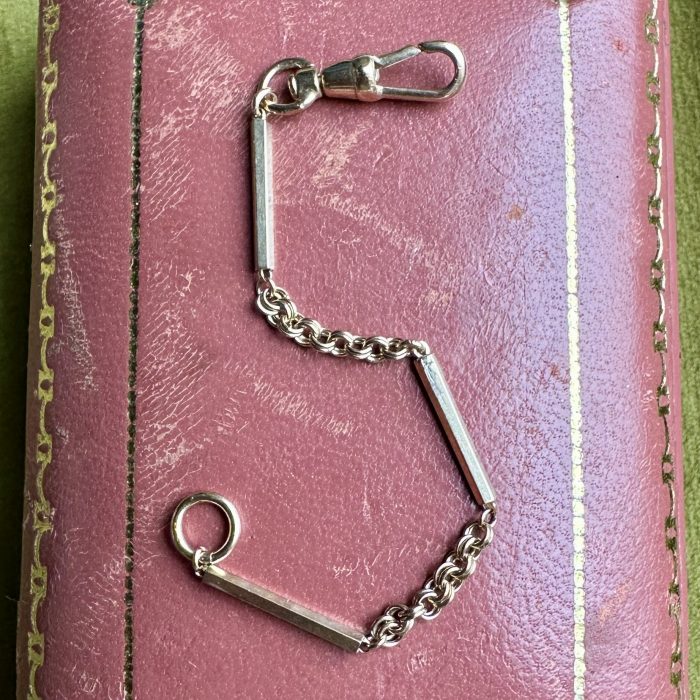 Vintage 9ct Gold Dog Clip & Mixed Link Extender - Image 4