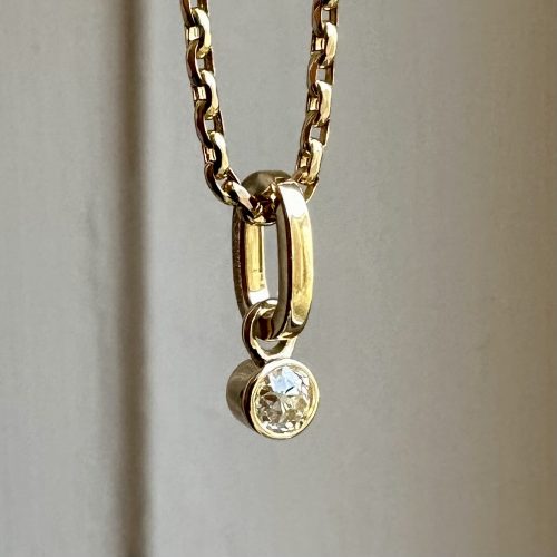 Splendiferous 18ct & 0.55ct OCD Pendant