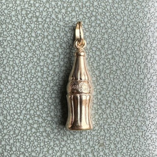 9ct Gold Coca Cola Bottle Charm
