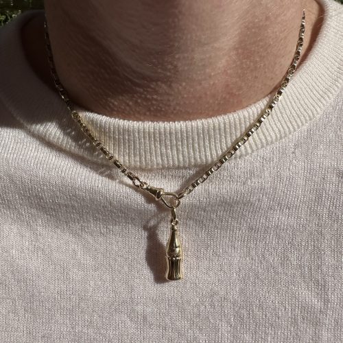 9ct Gold Coca Cola Bottle Charm