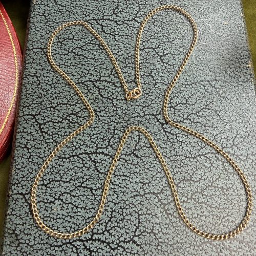 Staple Vintage 9ct Trace Curb Chain