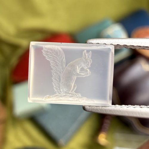 Nuts About Squirrels Intaglio