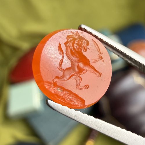 Pirate Lion Intaglio