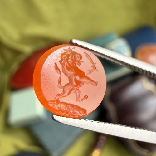 Pirate Lion Intaglio