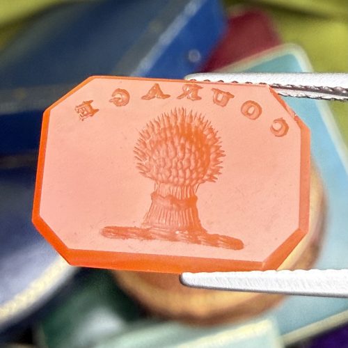 Courage Intaglio
