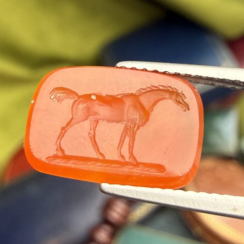 A Horse Of Course Intaglio