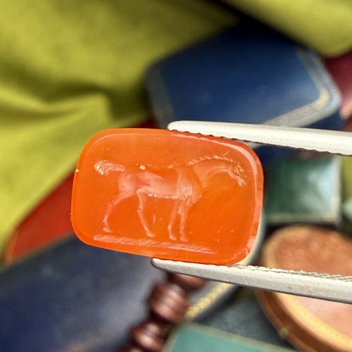 A Horse Of Course Intaglio