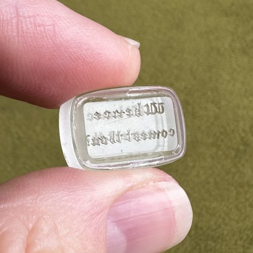 Whence Comest Thou Wax Seal