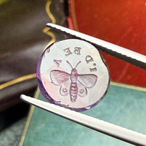I'd Be A Butterfly Wax Seal