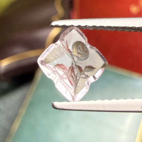 Quatrefoil Rose Intaglio