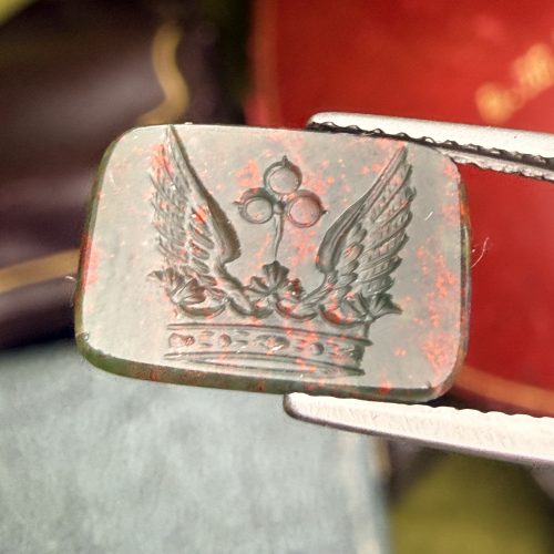 Winged Crown Intaglio