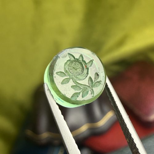 Roses Are Green Wax Seal