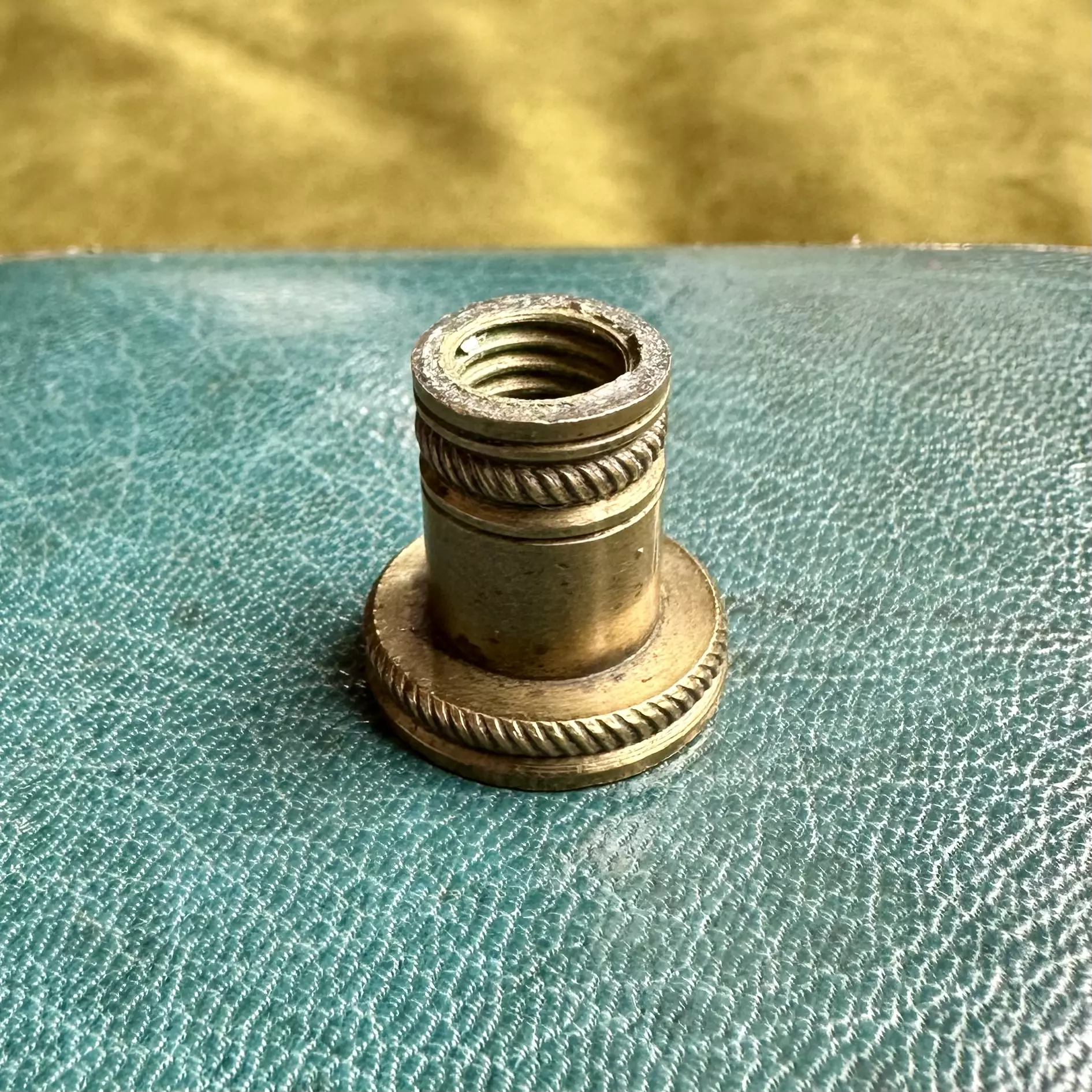 Mizpah Brass Desk Seal Matrix - Image 5