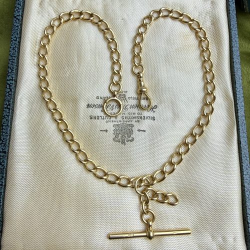 Hero Antique 18ct Watch Chain