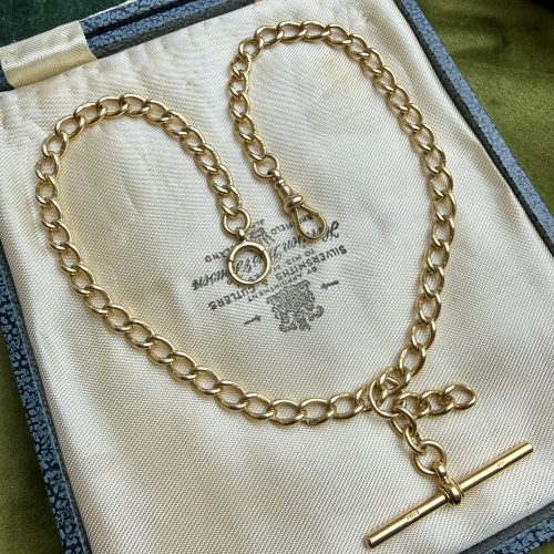 Hero Antique 18ct Watch Chain