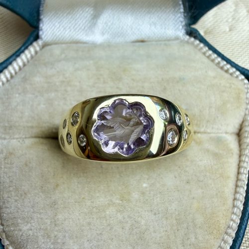 Peaceful Dove Signet Ring