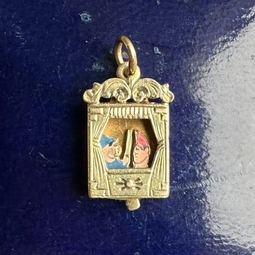 14ct Punch & Judy Show Articulated Charm