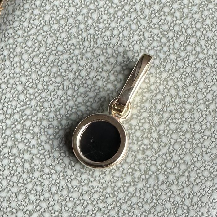 Forget Me Not Sardonyx & 14ct Gold Pendant - Image 7