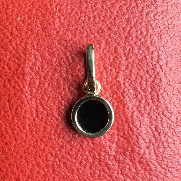 Forget Me Not Sardonyx & 14ct Gold Pendant - Image 5