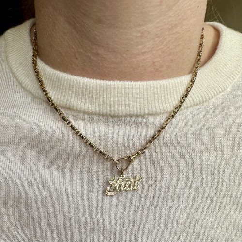 14ct Gold Brat Pendant