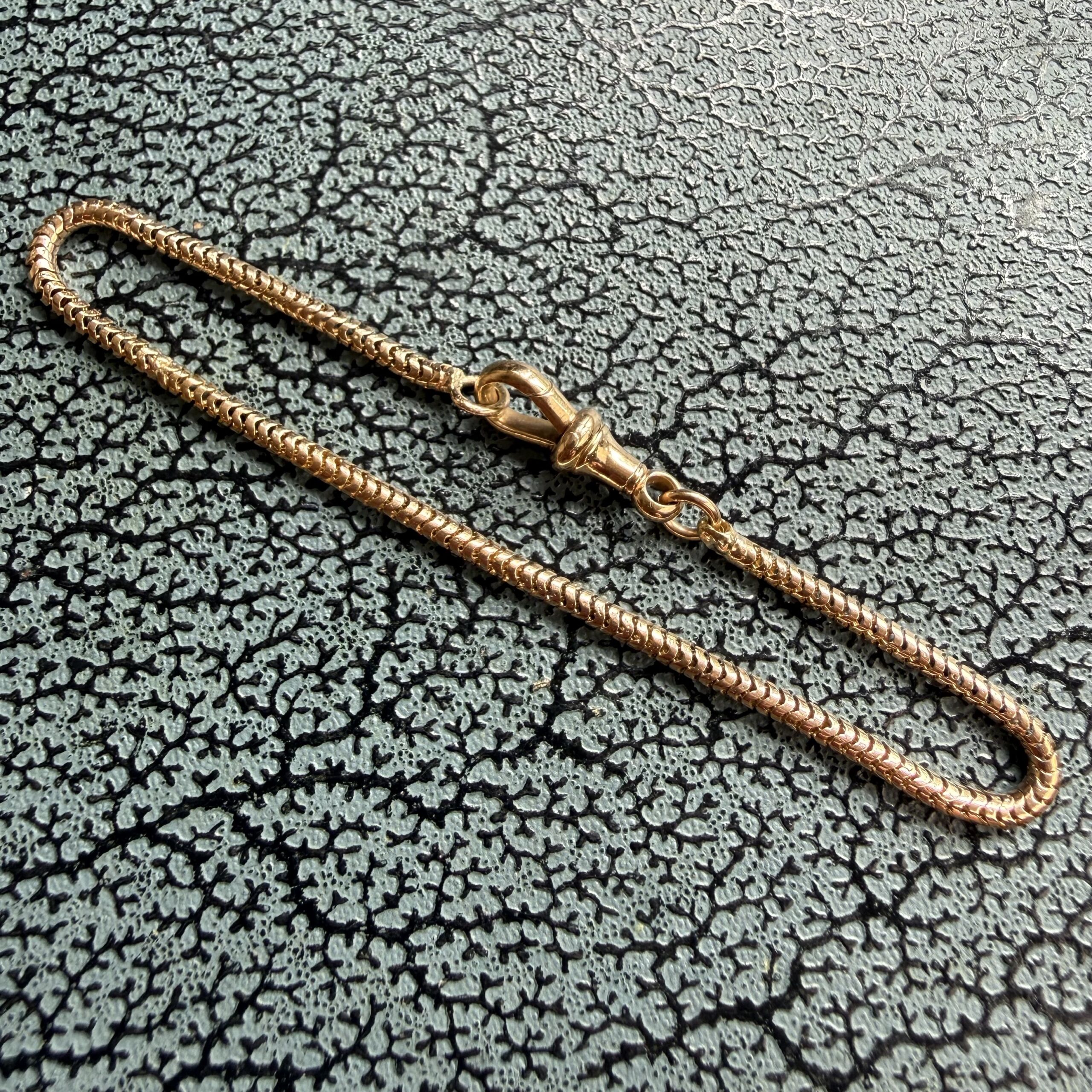 Tactile 14ct Snake Bracelet