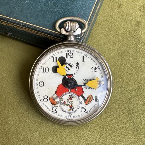 1934 Ingersoll Mickey Mouse Pocket Watch