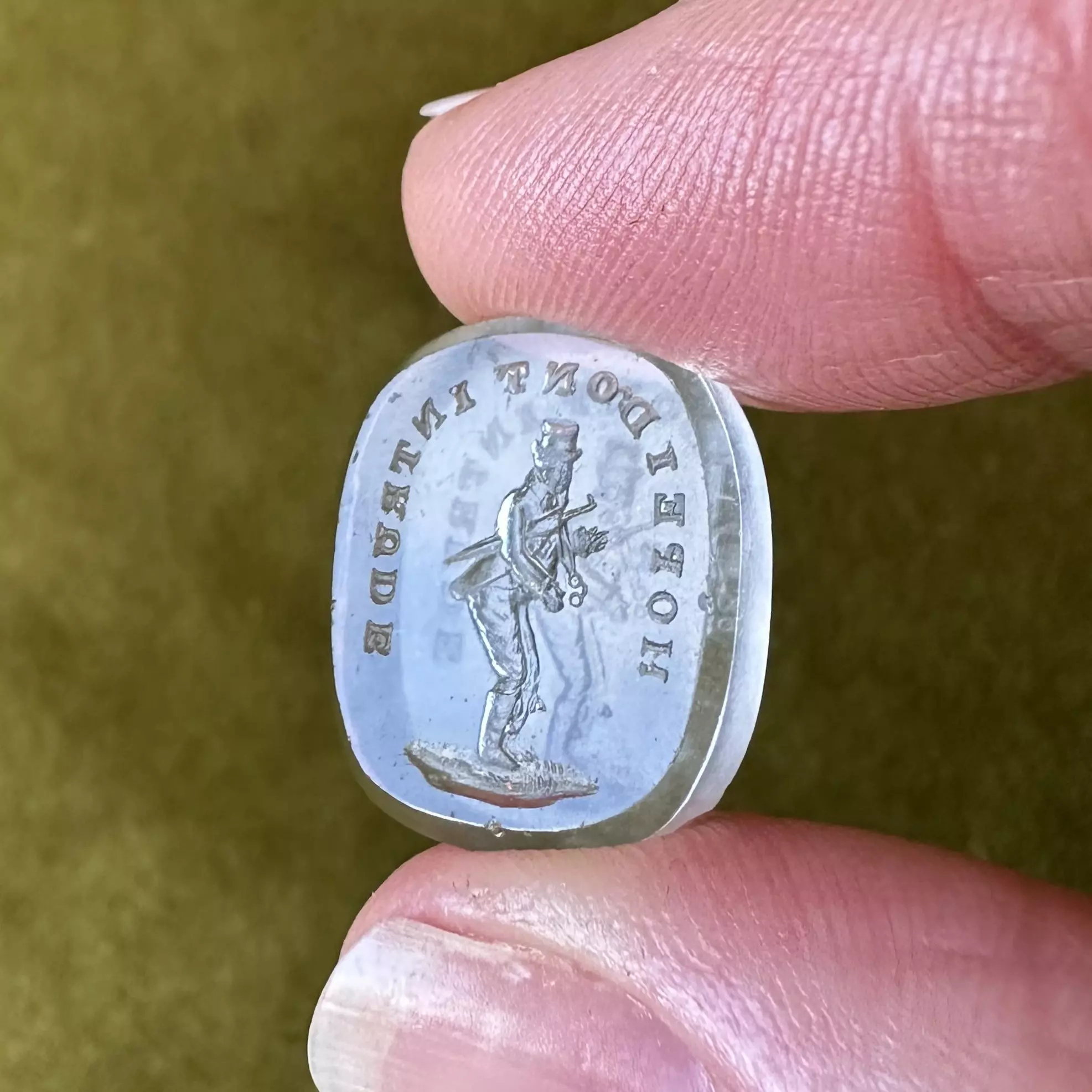 Hope I Don't Intrude - Wax Seal