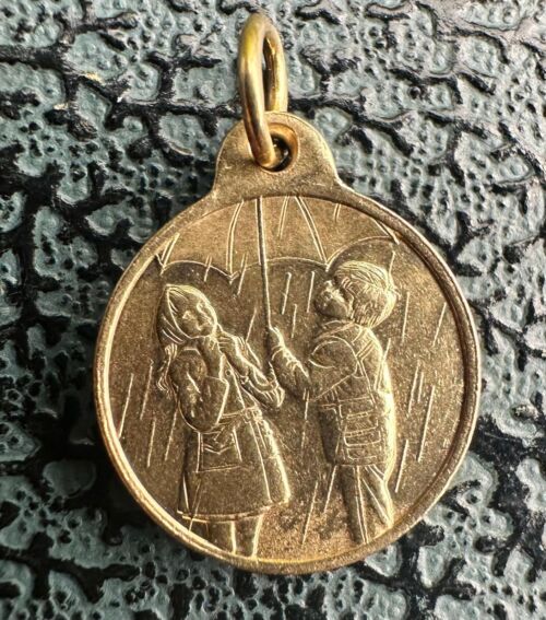 Frankin Mint Months of Love Medal - April