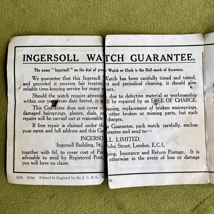 1934 Ingersoll Mickey Mouse Pocket Watch - Image 9
